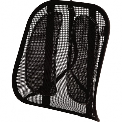 Mouse Pad Kensington Duo Gel, cu suport ergonomic pentru incheietura mainii, cu gel, albastru/negru Suport Fellowes pentru spate, cu plasa