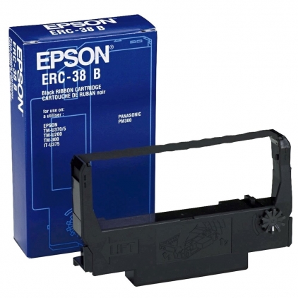 Toner compatibil Canon Ribon original Epson ERC-38, negru