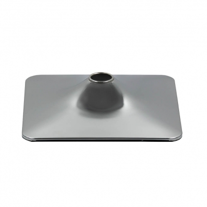 Set 5 role gumate pentru scaune de birou - Alb Baza patrata pentru scaune de bar