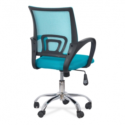 Scaun de birou OFF 332 roz Scaun de birou din mesh si rotativ OFF 619 turcoaz