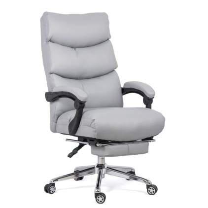 Scaun birou tip kneeling chair OFF 094 negru Scaun directorial cu suport de picioare OFF 422 gri