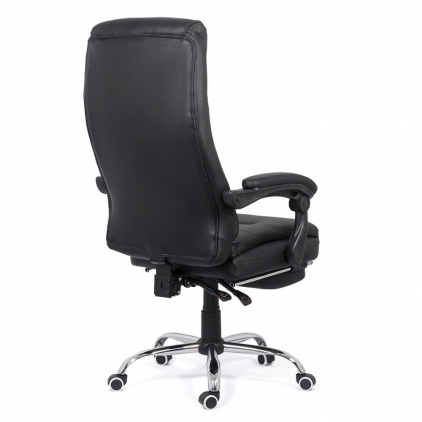 Scaun de birou ergonomic OFF 903 negru Scaun directorial cu suport de picioare OFF 425 negru