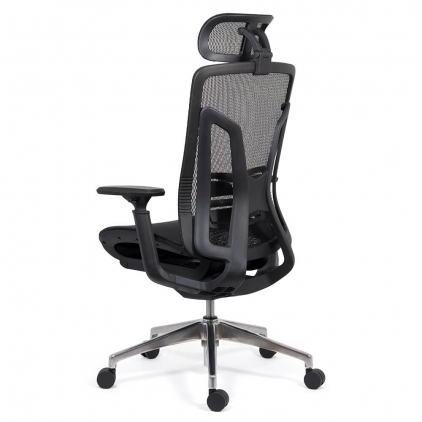 Scaun birou OFF 914 gri Scaun ergonomic multifunctional cu brate reglabile SYYT 9506 negru