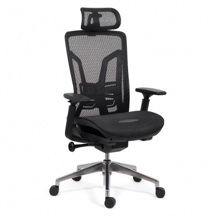 Scaun birou OFF 914 gri Scaun ergonomic multifunctional cu brate reglabile SYYT 9506 negru