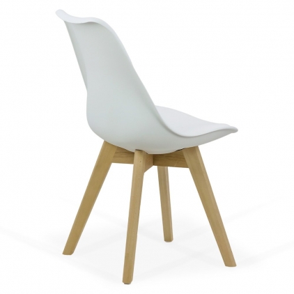 Scaun living BUC 242 alb Scaun living BUC 242 alb