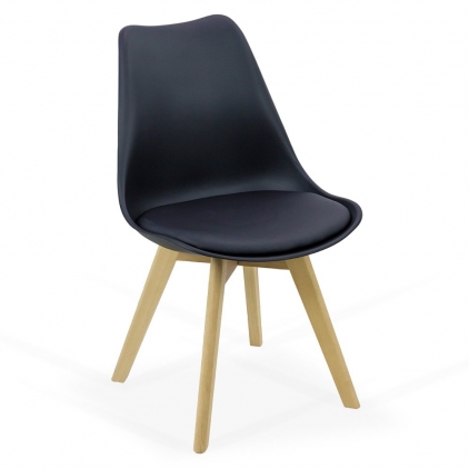 Scaun de bucatarie din catifea si cadru auriu BUC 252 albastru Scaun living BUC 242 negru