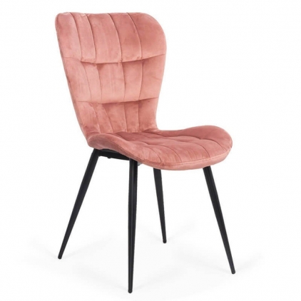 Scaun de bucatarie din catifea BUC 237X mov Scaun living BUC 247 roz