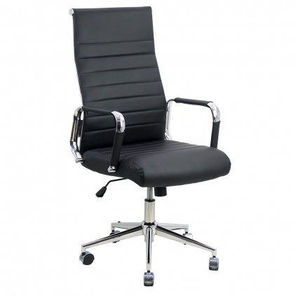 Scaun de birou executiv cu suport de picioare OFF 415F gri Scaun operativ OFF 937 negru