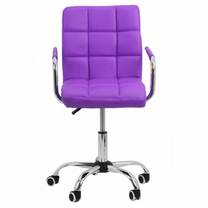 Scaun de birou din piele ecologica REZISTENT 200 KG OFF 800 gri Scaune birou copii OFF 328 mov