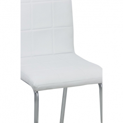 Scaun de bucatarie din catifea si cadru auriu BUC 252 albastru Scaune bucatarie BUC 230 alb