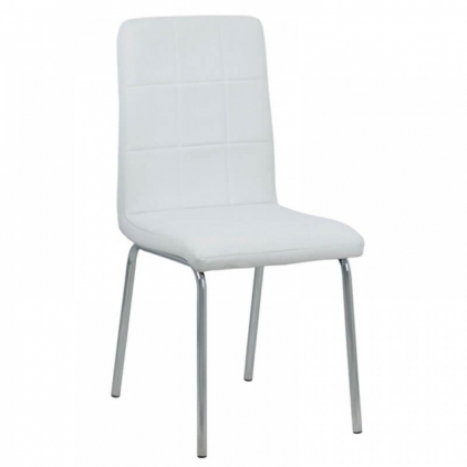 Scaun de bucatarie din catifea si cadru auriu BUC 252 albastru Scaune bucatarie BUC 230 alb