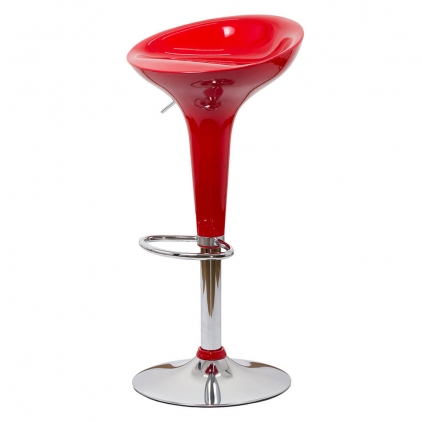 Scaune de bar modern rotativ ABS 191 gri Scaune de bar ABS 101 rosu