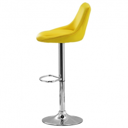 Scaun de bar negru, fix, clasic, modern ABS 143 Scaune de bar ABS 225 galben