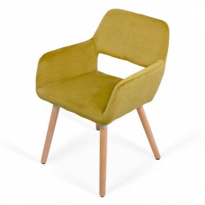 Scaun living BUC 242 alb Scaune de bucatarie BUC 280 galben
