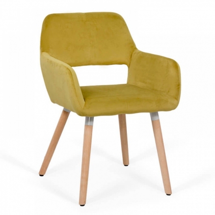 Scaun living BUC 242 alb Scaune de bucatarie BUC 280 galben