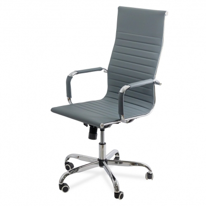 Scaun de gaming ergonomic cu suport de picioare OFF 424 alb Scaune directoriale OFF 802M gri