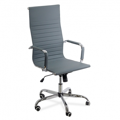 Scaun de gaming ergonomic cu suport de picioare OFF 424 alb Scaune directoriale OFF 802M gri
