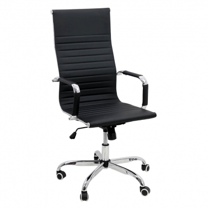 Scaun de birou ergonomic si suport de picioare OFF 927 negru Scaune directoriale OFF 802M negru