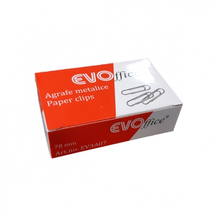 Agrafe pentru birou Apli, 32 mm, colorate, 100 bucati/cutie Agrafe 78 mm, 50 bucati/set