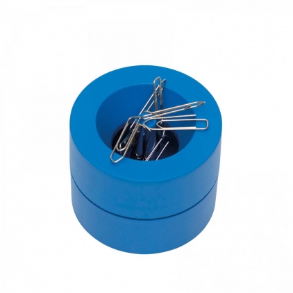 Accesorii prindere Dispenser agrafe MAUL, din plastic reciclat, albastru