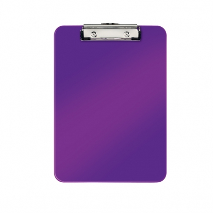 Clipboard simplu Apli, A4, aluminiu Clipboard simplu Leitz WOW, PS, mov metalizat