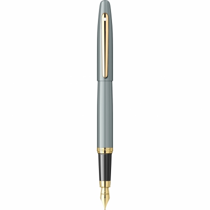 Stilou Slim Size 14k Nib Sailor Professional Gear Shikiori Setsugetsu Meigetsu Ivory GT Stilou Sheaffer VFM Glossy Light Gray GT