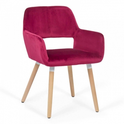 Scaun living BUC 242 alb Scaune de bucatarie BUC 280 visiniu