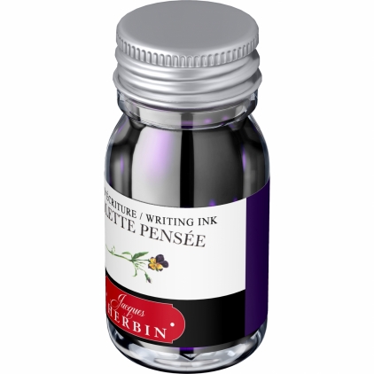Set 8 Cartuse Large Size Proprietar Waterman Intense Black Calimara 10 ml Jacques Herbin Writing The Pearl of Inks Violette Pensee