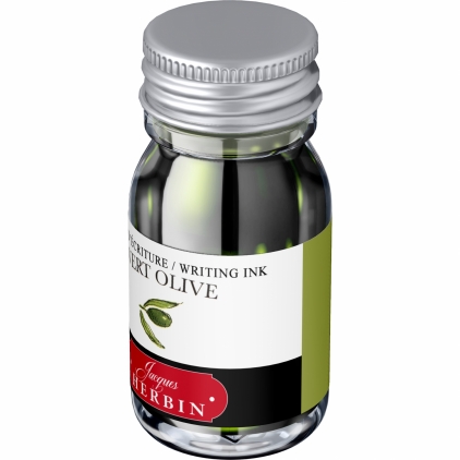Stilouri si rezerve Calimara 10 ml Jacques Herbin Writing The Pearl of Inks Vert Olive