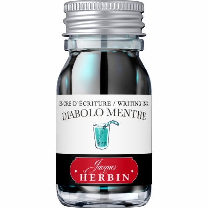 Stilou Scrikss 419 Powder GT Calimara 10 ml Jacques Herbin Writing The Pearl of Inks Diabolo Menthe