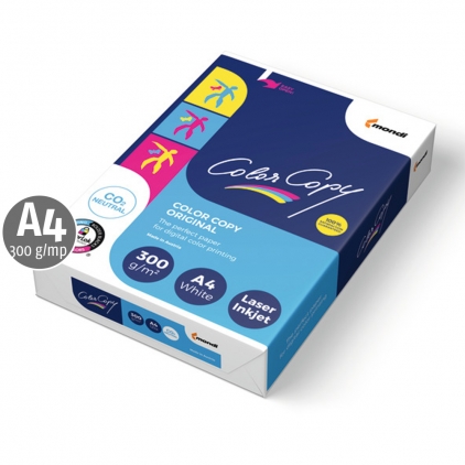 Hartie copiator Multicopy Zero, A4, 80 g, 500 coli/top Hartie Mondi, Color Copy, A4, 300 g/mp, 125 coli/top