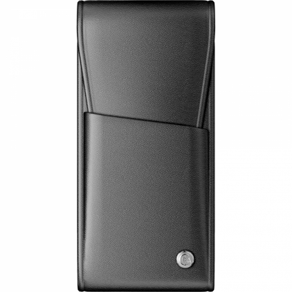Etui Piele Parker Basic Khaki - 2 piese Etui Piele Caran dAche Black - 4 Piese