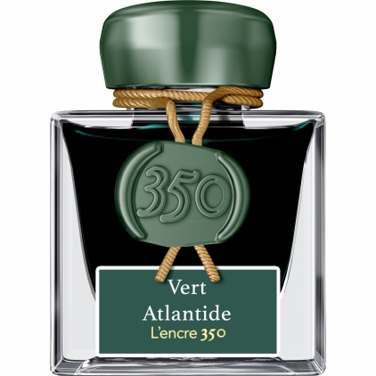 Stilouri si rezerve Calimara 50 ml Jacques Herbin Prestige 350th Anniversary Vert Atlantide