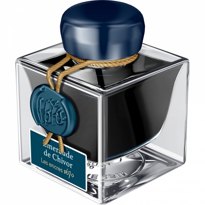 Stilou Sheaffer 300 Glossy Black GT Calimara 50 ml Jacques Herbin Prestige 1670 Emeraude de Chivor