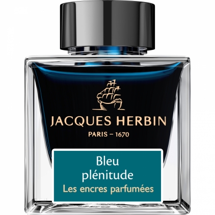 Calimara 90 ml Monteverde USA Noir Mercury  Calimara 50 ml Jacques Herbin Prestige Scented Blue Plenitude