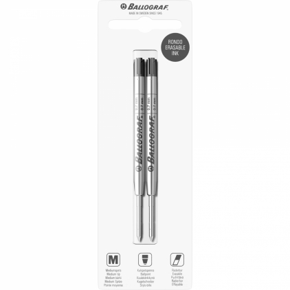 Pix Large Size Sailor 1911 Black GT Mina Pix Ballograf Rondo Erase Black - Mediu - 2 Buc