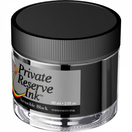 Stilou Gravitas Flagship Aluminium Red Calimara 60 ml Private Reserve Invincible Permanent Black