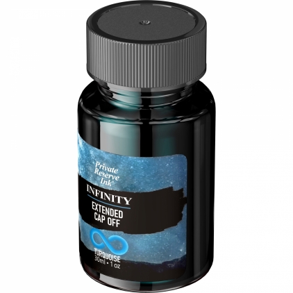 Stilou Scrikss Heritage White Pearl GT Calimara 30 ml Private Reserve Infinity Turquoise