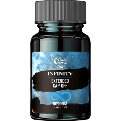 Stilou Scrikss Heritage White Pearl GT Calimara 30 ml Private Reserve Infinity Turquoise