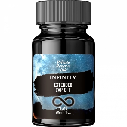 Stilou Platinum Prefounte Vermilion Orange 0.3 F Nib Calimara 30 ml Private Reserve Infinity Black