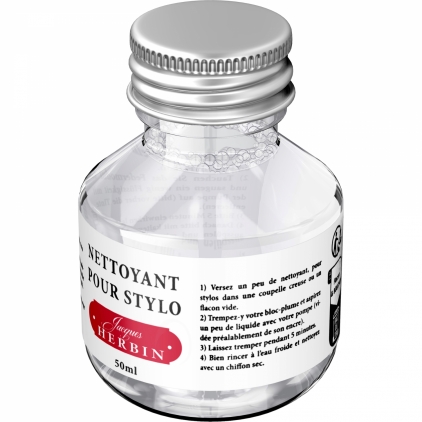 Solutie Curatare Stilou 50 ml Jacques Herbin Writing Nettoyant pour Stylos Solutie Curatare Stilou 50 ml Jacques Herbin Writing Nettoyant pour Stylos