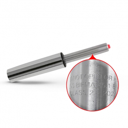 Set 5 role gumate pentru scaune de birou - Alb Piston cromat inalt pentru scaune de relaxare