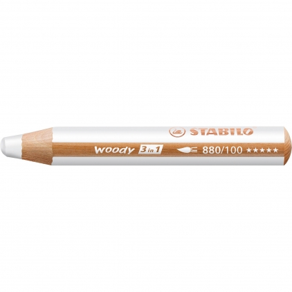 Mina Creion Mecanic Tombow 0,3 B - Etui 12 Buc Creion Stabilo Woody 3 in 1, alb