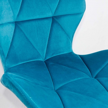 Scaun gaming textil cu cotiere 4D si suport lombar integrat OFF 297 gri Scaun de birou din catifea rotativ OFF 334 turcoaz