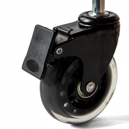 Role silicon cu frana pentru scaun de birou Role silicon cu frana pentru scaun de birou