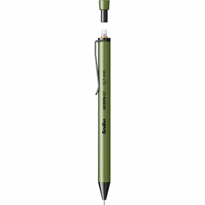 Creion Mecanic 0.5 Rotring Tikky III Green Neon Creion Mecanic 0.7 Scrikss Icon-X Matte Green BT