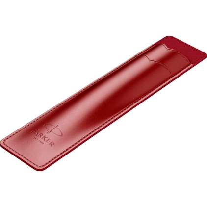 Etui Combo Silicon Cu Fermoar Acvila JellyPouch Colorful Verde Inchis Etui Parker Pen Guard Red - 1 Piesa