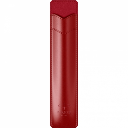 Etui Combo Silicon Cu Fermoar Acvila JellyPouch Colorful Verde Inchis Etui Parker Pen Guard Red - 1 Piesa