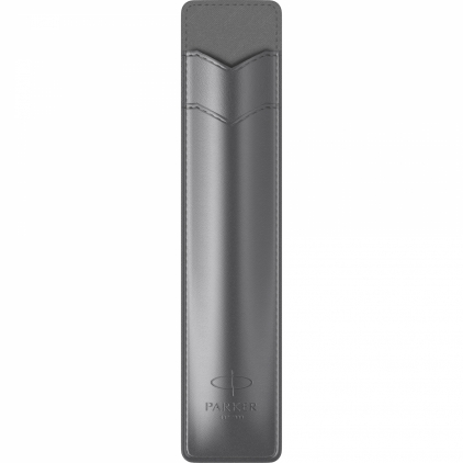 Etui Piele Parker Basic Brown - 2 piese Etui Parker Pen Guard Gray - 1 Piesa