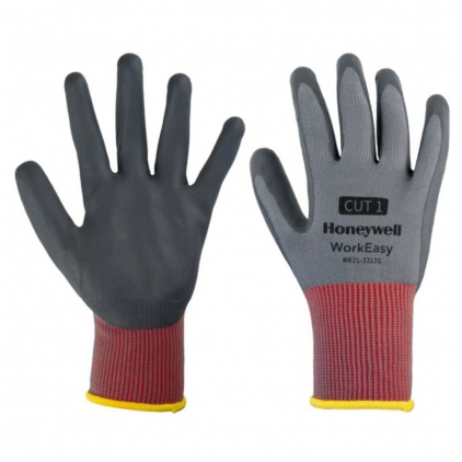 Manusi tricot poliester imersata Rock Safety, albe, marime 9
Manusi Honeywell WorkEasy imers nitril marime 10 perechi